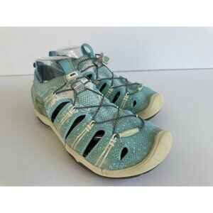 Keen Sandals Womens‎ 11 EvoFit Sport Shoes Teal 1018907 Made In USA Outdoor Hike